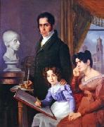 Domingos Antonio de Sequeira Familia Barros oil painting reproduction